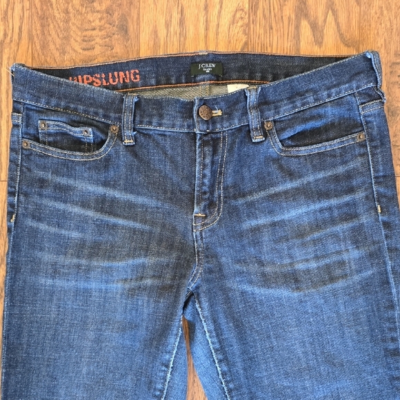 J. Crew Factory Hip Slung Bootcut Jeans EUC - Women's Size 31 - Picture 3 of 11